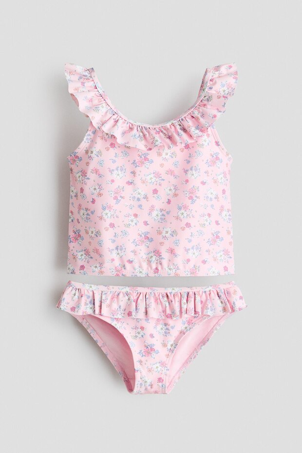 Farbalalı Tankini - 1