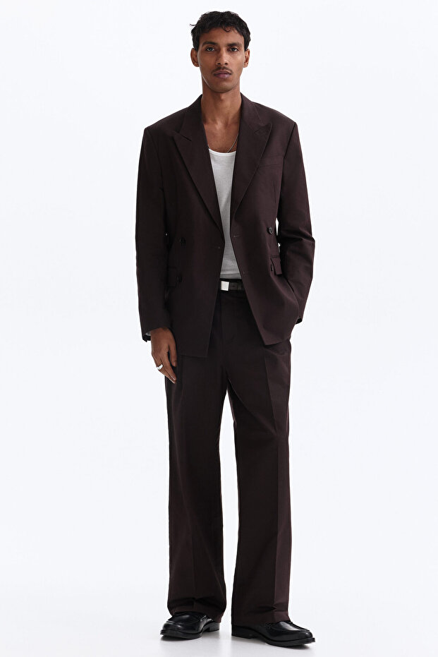 Kruvaze Ceket Relaxed Fit