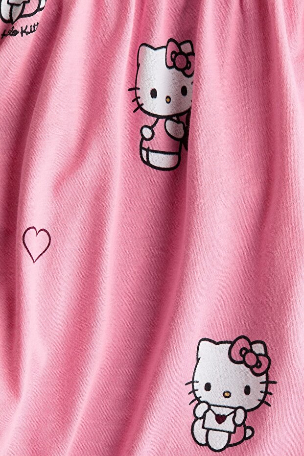 Baskılı Jarse Elbise - 2