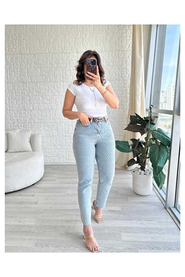 taşlı pantolon - 2