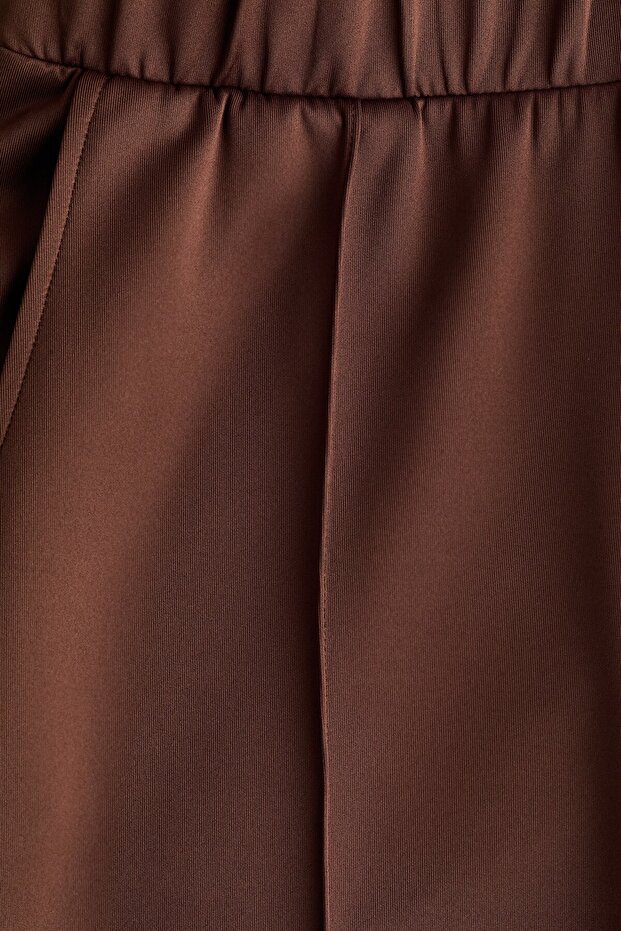 Önü Kat İzli Pull-on Pantolon - 7