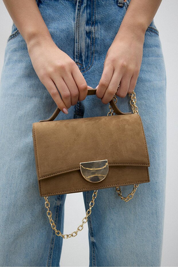 Mini sert çapraz askılı çanta - 3