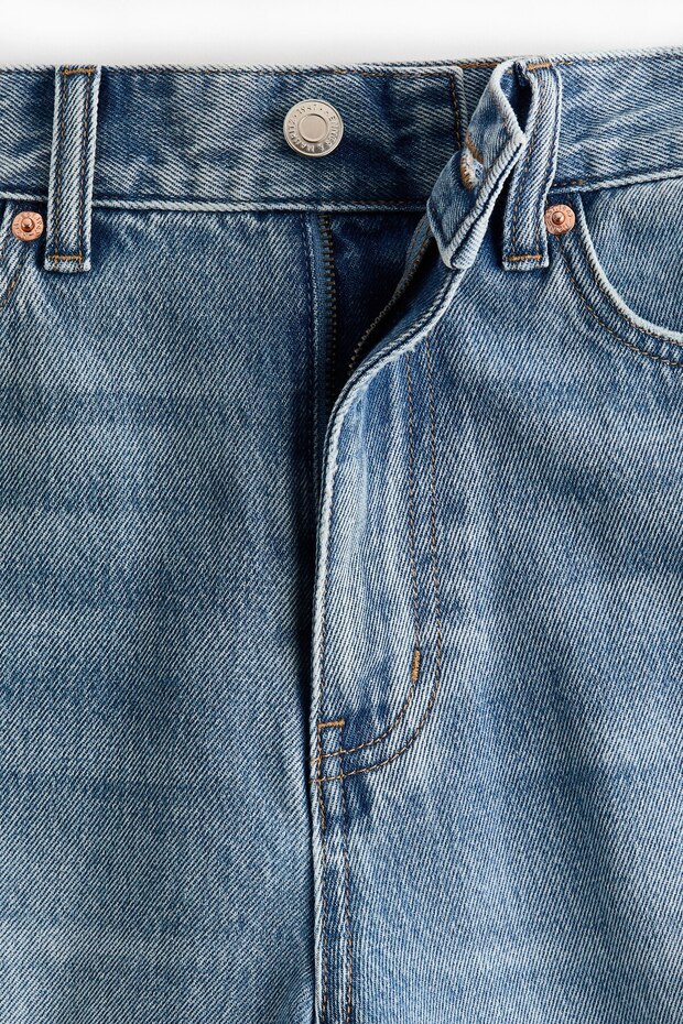 Barrel Regular Waist Jeans - 5