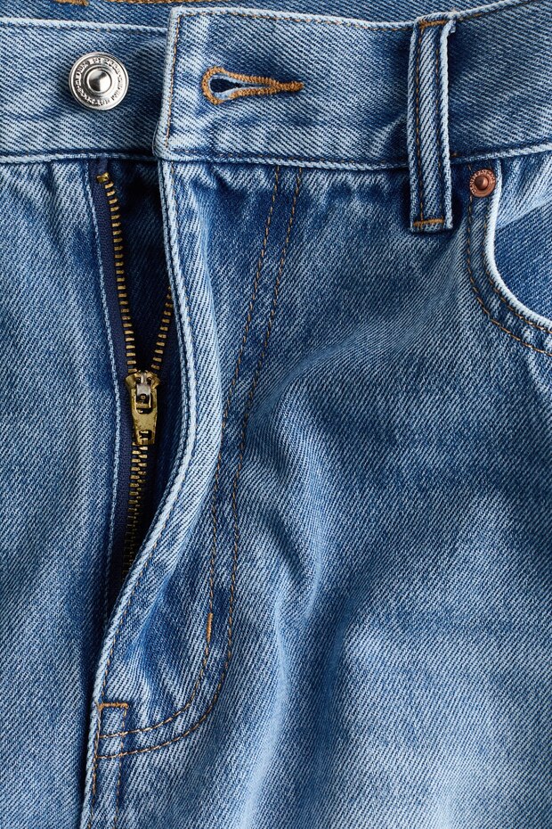 Barrel Regular Waist Jeans - 7