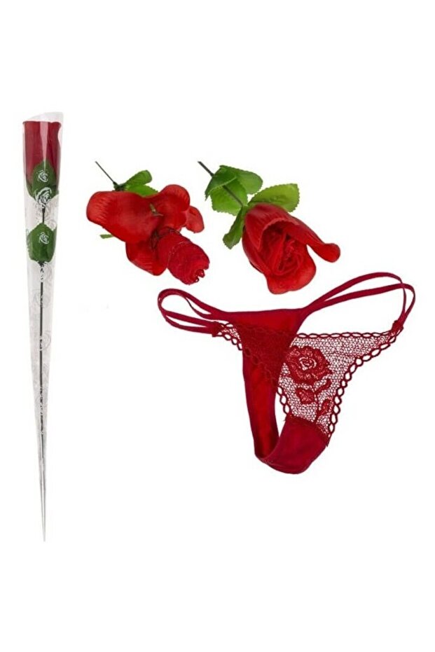ROSE TRANSFORMABLE INTO A THONG - 1