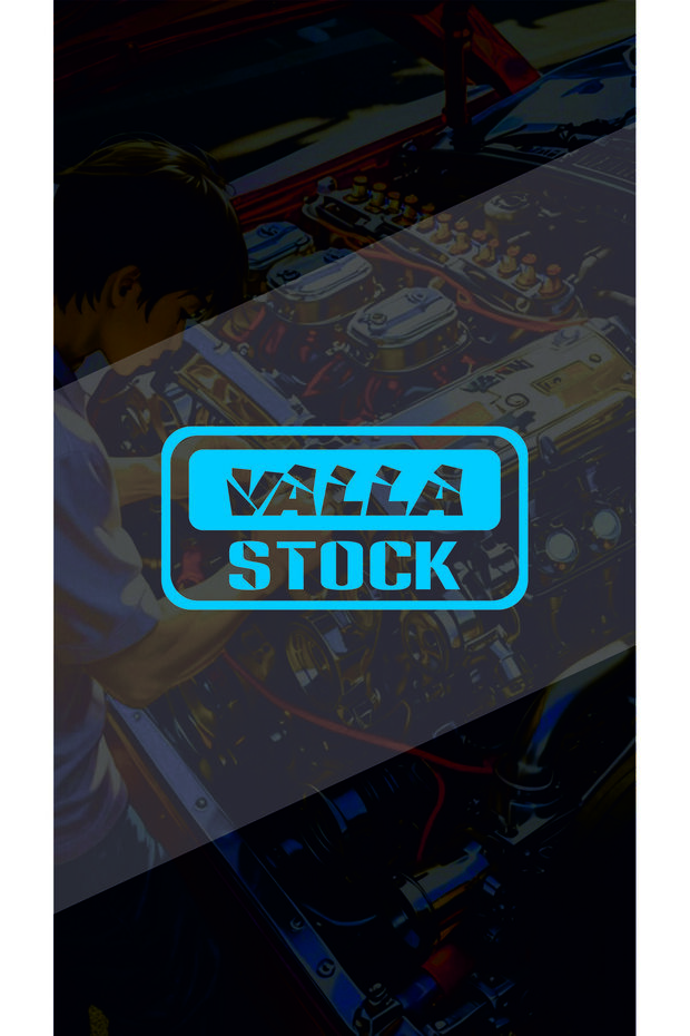 Valla Stok 15X7,5Cm Jdm Auto Car Motorcycle Helmet Windshield Sticker Hologram Optional Stoc