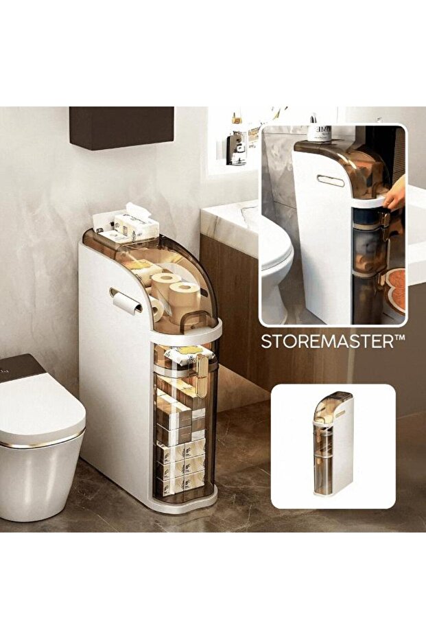 StoreMaster™ space-saving bathroom shelf - 1