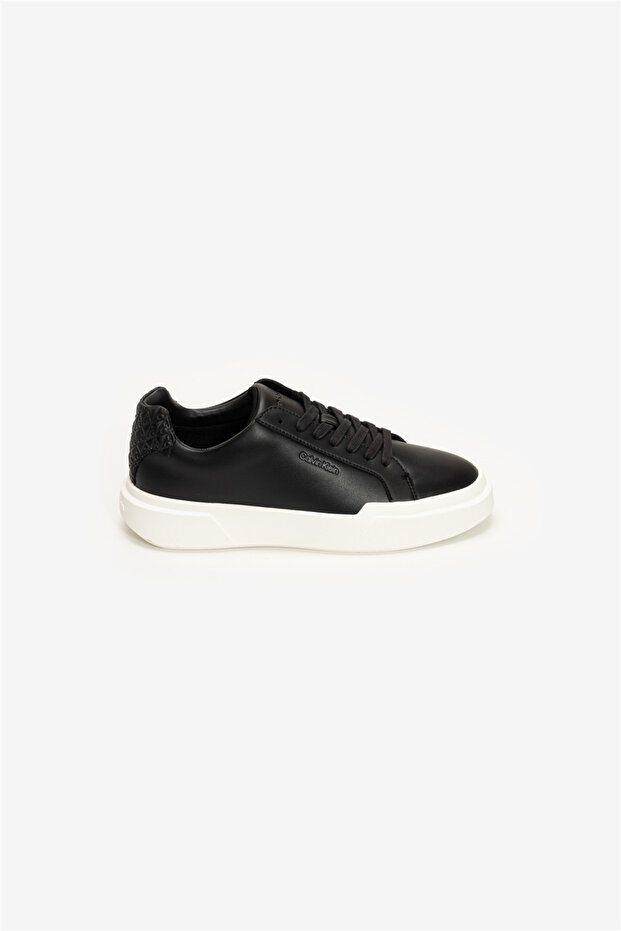 Chunky Cups Lace Lth Bt Aop Wn Women's Sneaker Black