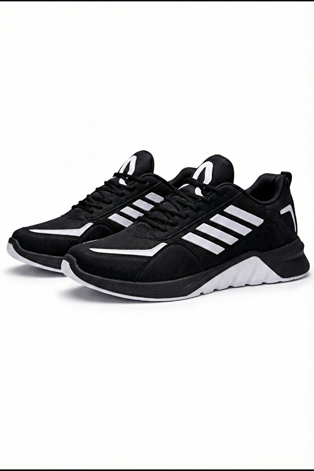 Striped Men's Sports Shoes