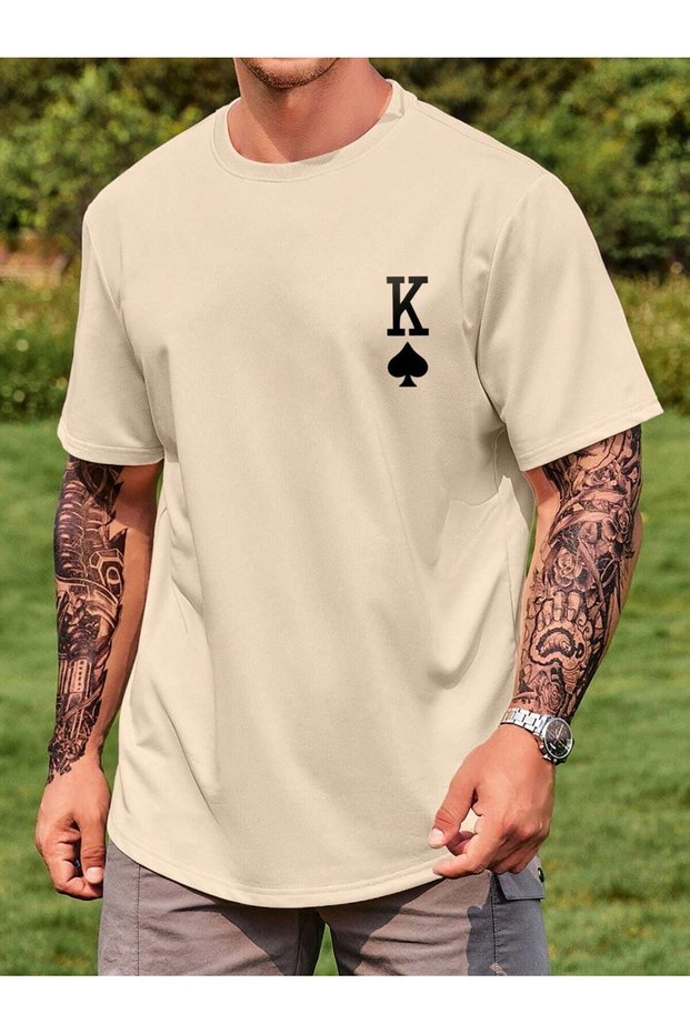 Men's T-Shirt K Printed T-Shirt