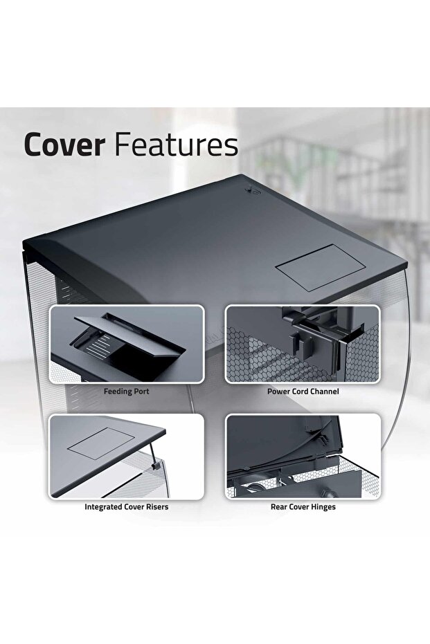 Flex 2.0 Akvaryum Siyah 34L - 4