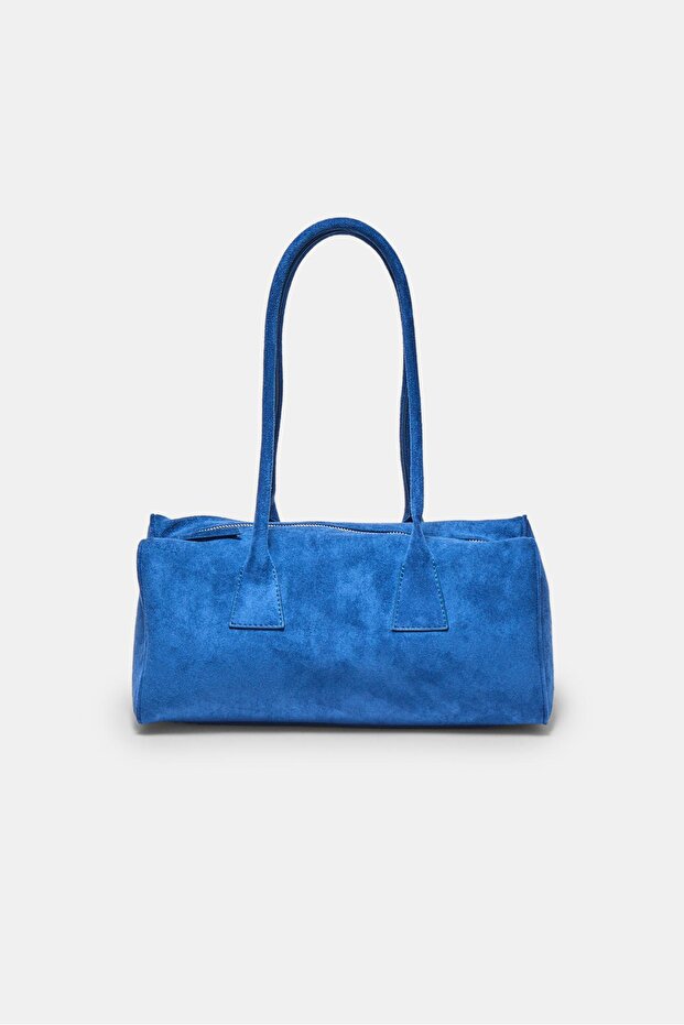 Suni süet bowling çanta - 1