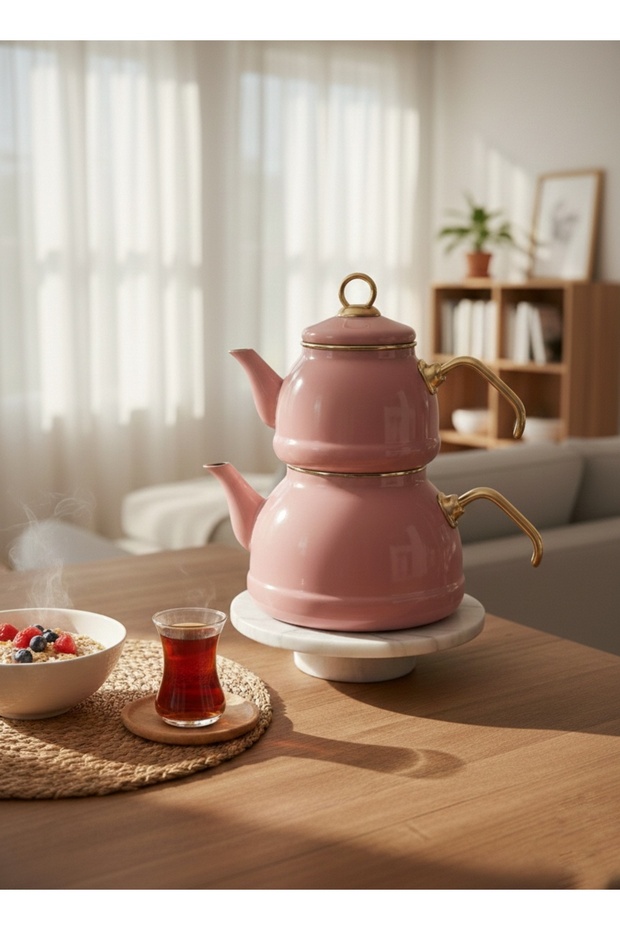 Emaye Çaydanlık - 1