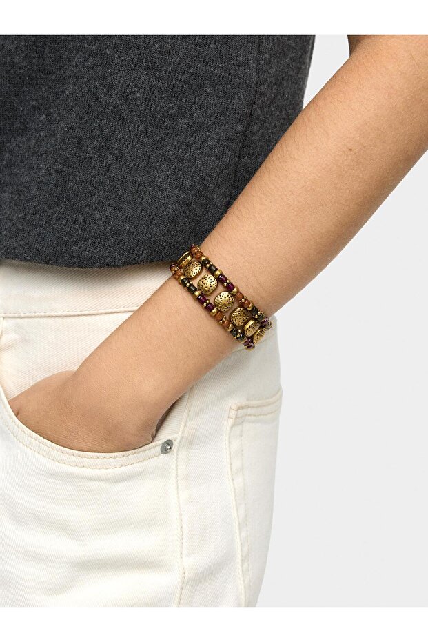 Gold Elastik Bileklik - 1