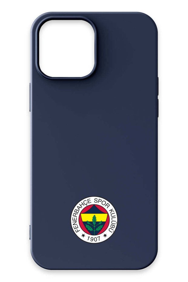 iPhone 13 Pro Compatible Arma Navy Blue Silicone Licensed Phone Case