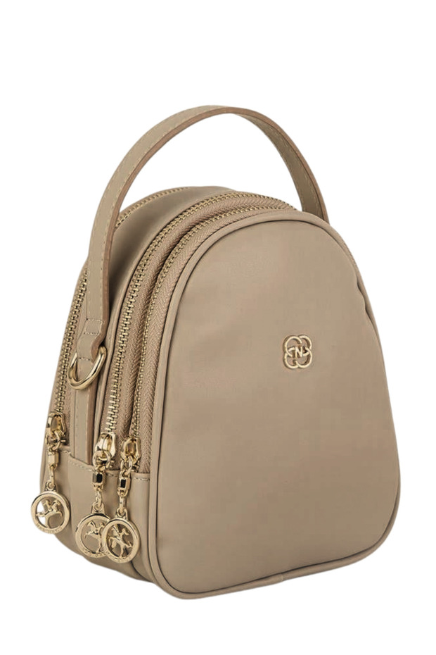 Mini Women's Crossbody Bag - Mink Lamb
