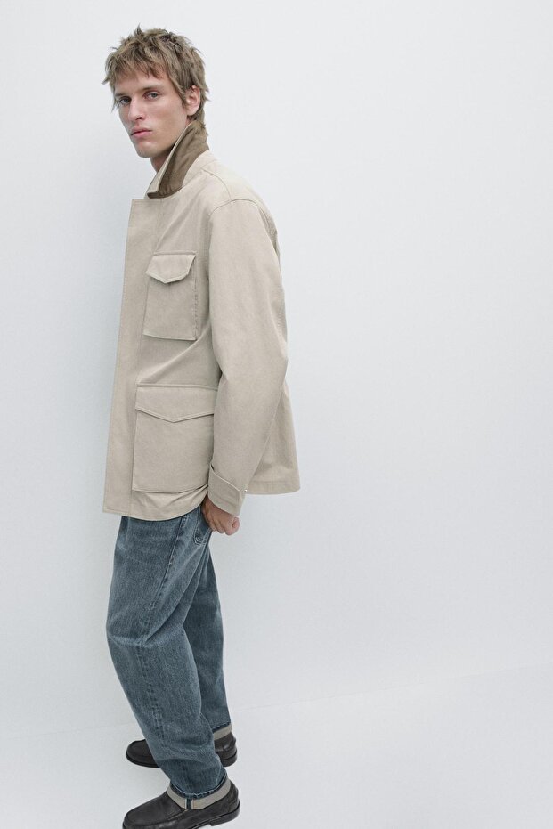 Cep detaylı ceket - 4