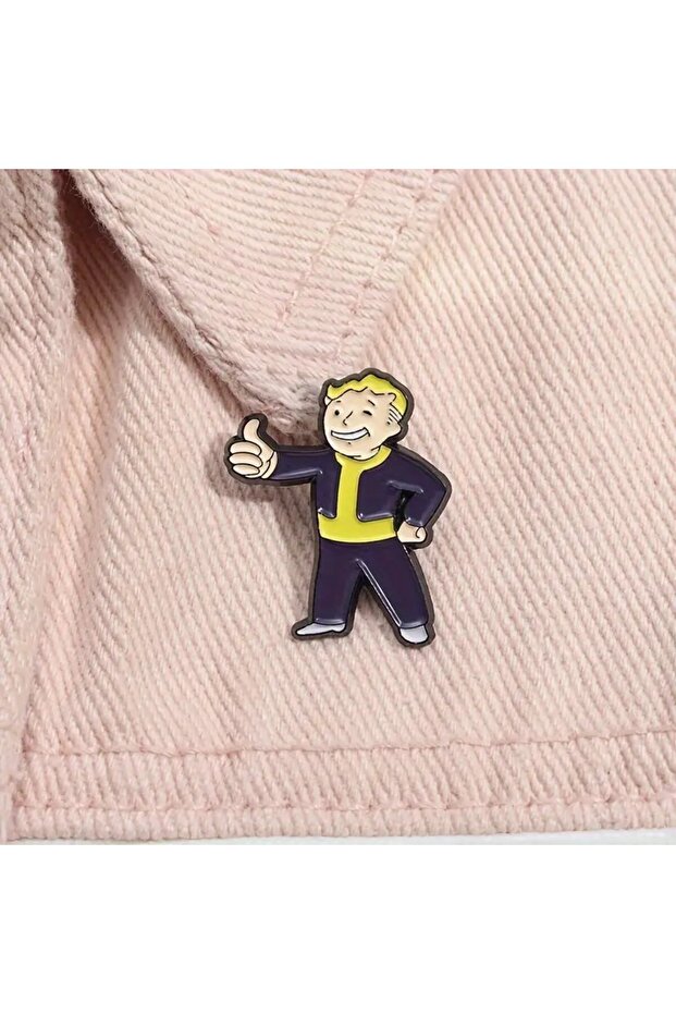 Fallout Vault-Tec | Metal Broş - 2