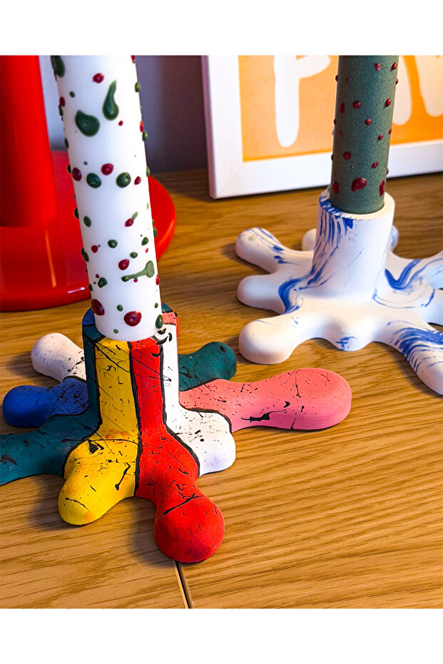 DIY Boyanabilir Şamdan - 3