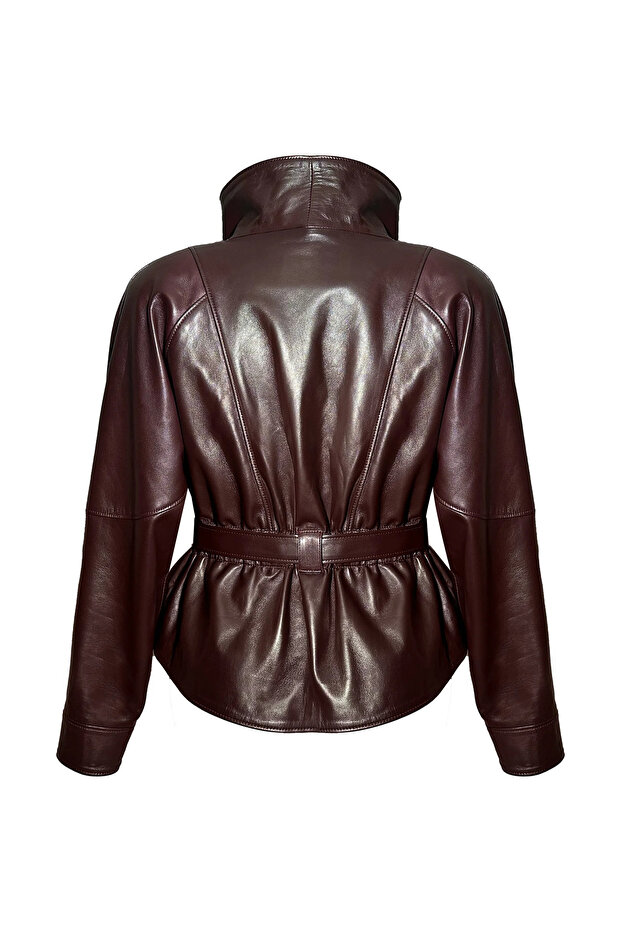 VELİA LEATHER JACKET - 2