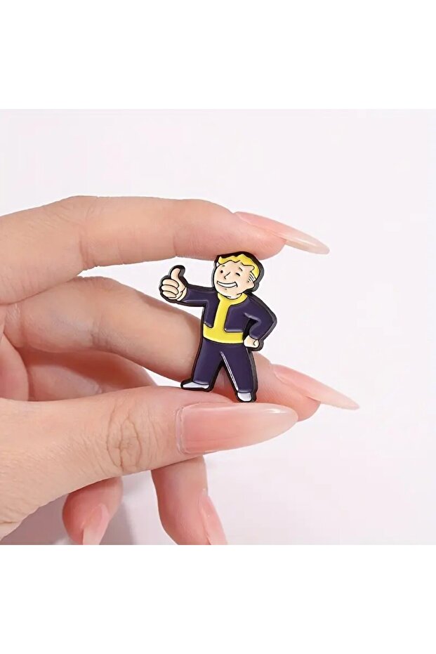 Fallout Vault-Tec | Metal Broş - 4