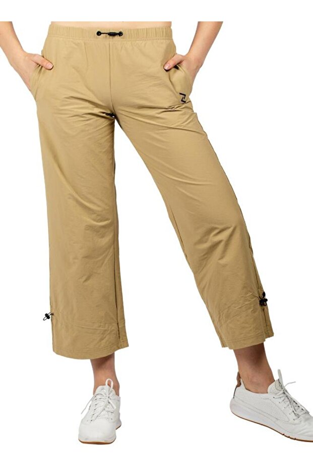Women's Bungee Cord Straight Pants