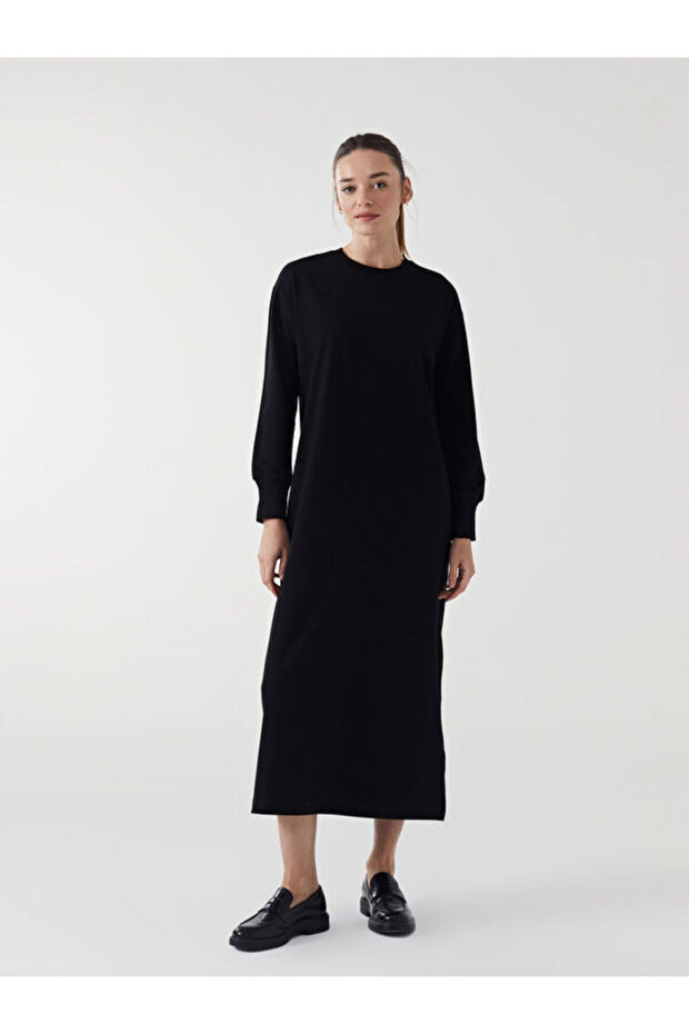 Esvab • Modern & Distinctive Zero Roba Collar Women's Sweat Dress
