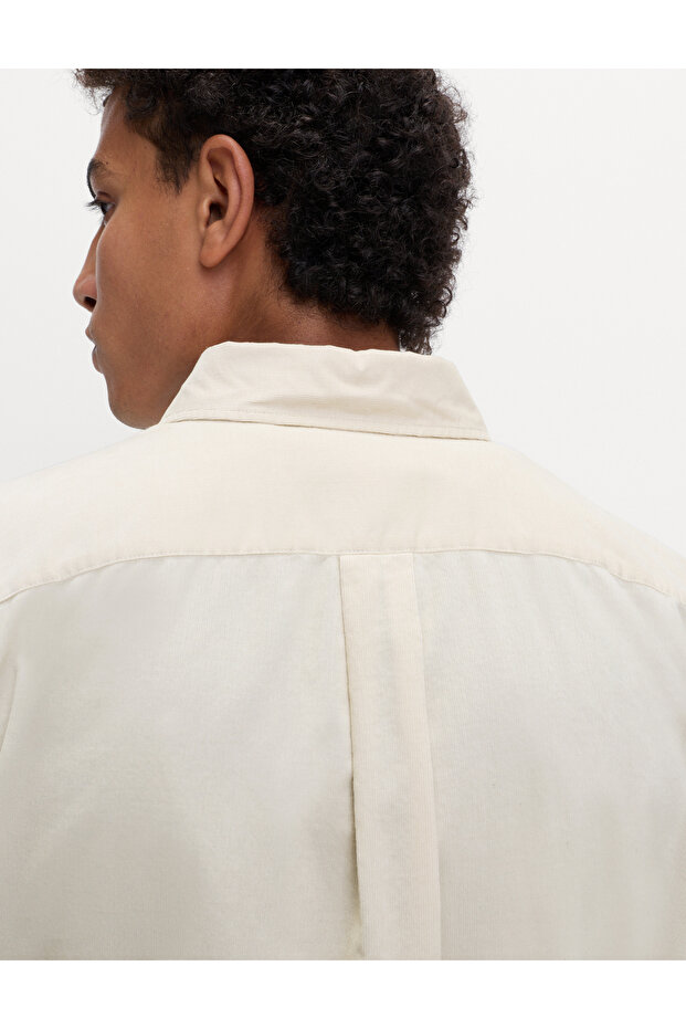 Pamuklu Kadife Gömlek - 5