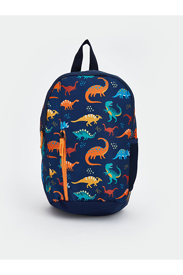 Dinosaur Printed Baby Boy Backpack