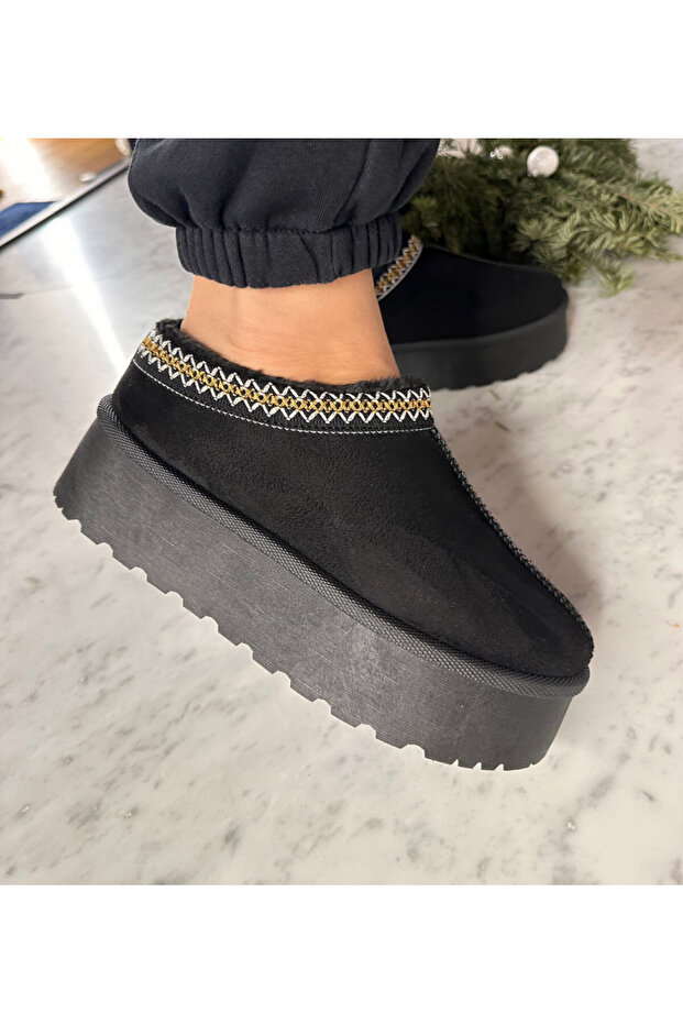 Black Suede Ugg Boots - 3