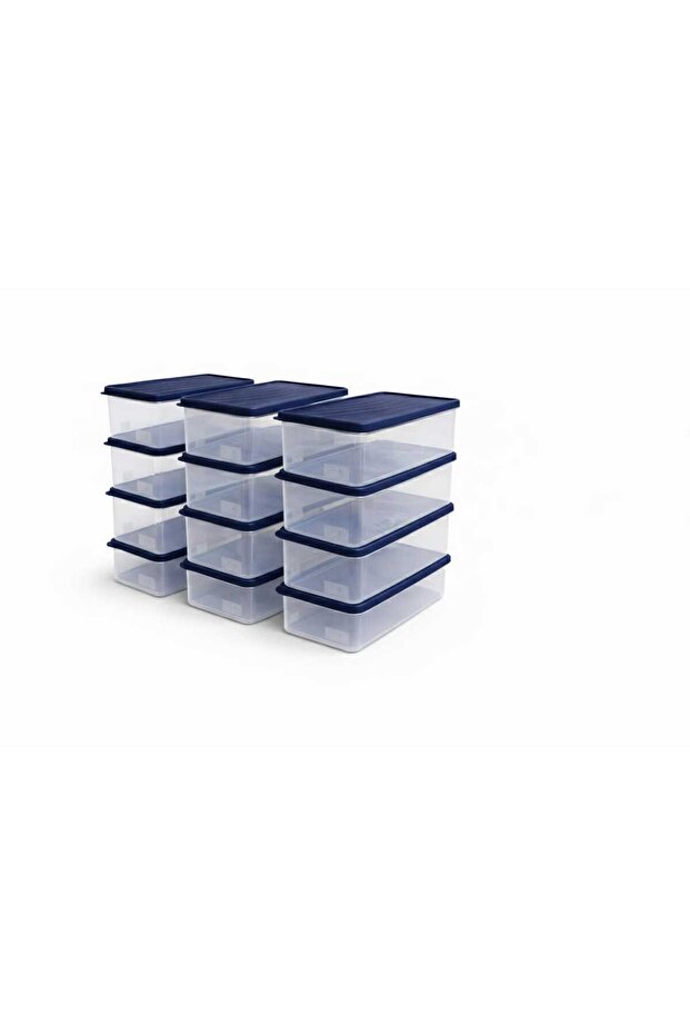 Refrigerator Storage Container/Suitable for Deep Freezer (12*2L)