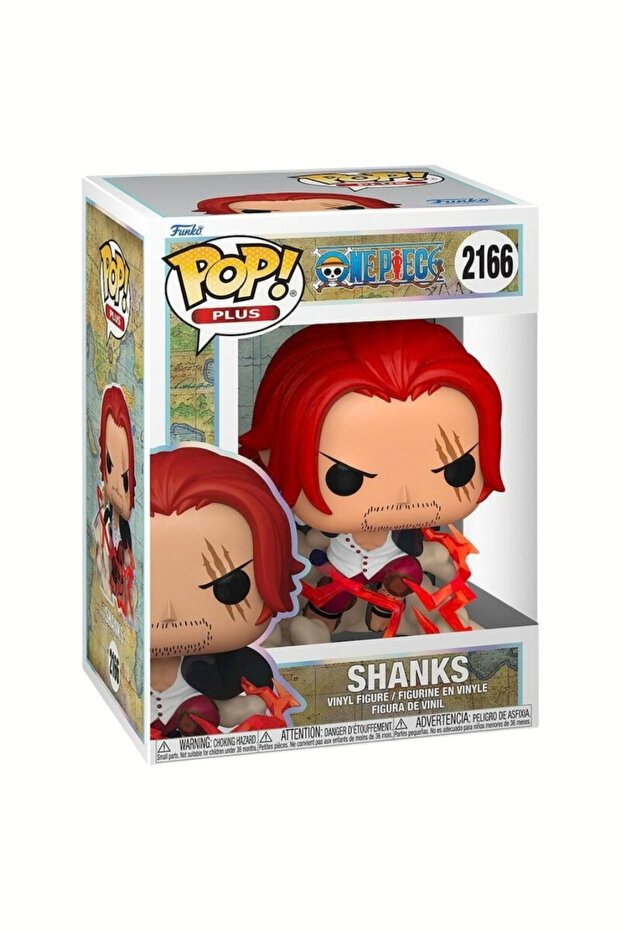 Pop! Plus One Piece Shanks Vinyl Figür - 1
