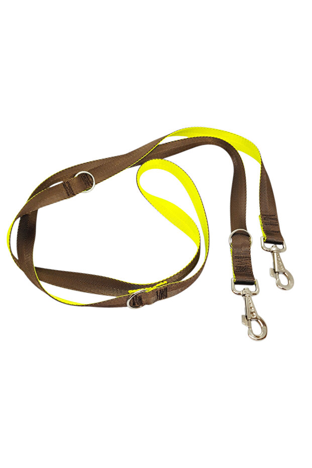 Handmade-Double Carabiner Dog Walking Leash.Hooks for Dogs between 20 and 40 Kilos.