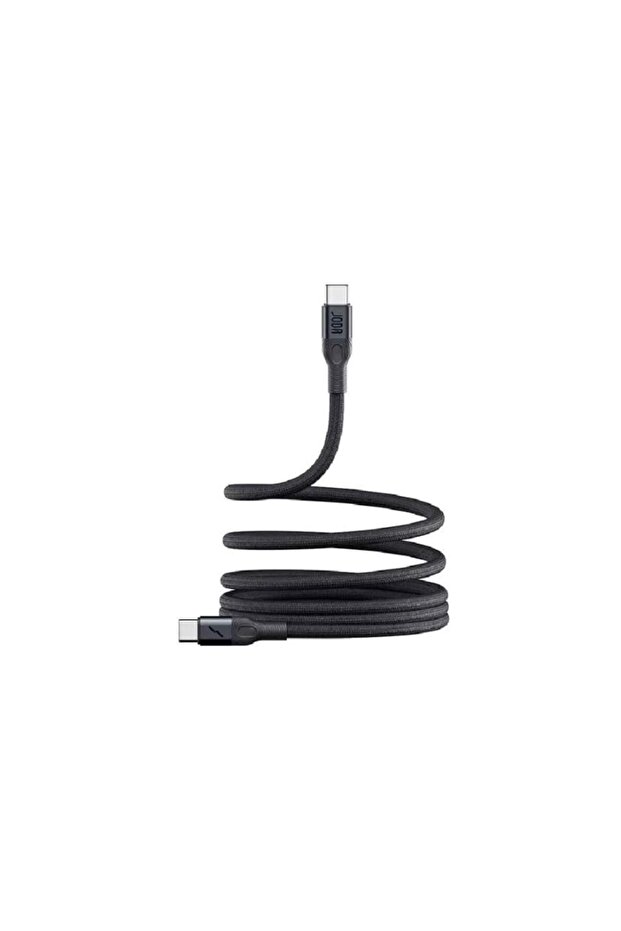 سلك شاحن جودا USB-C مغناطيس - 60 واط - اسود