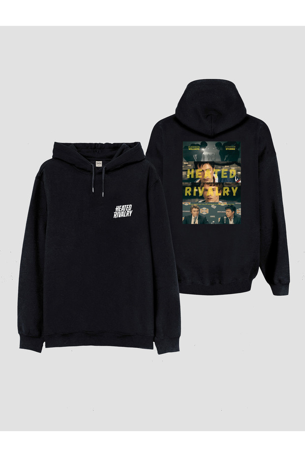 Rozanov 81 Hollander 24 Heated Rivalry Series Printed Hooded Black Sweatshirt