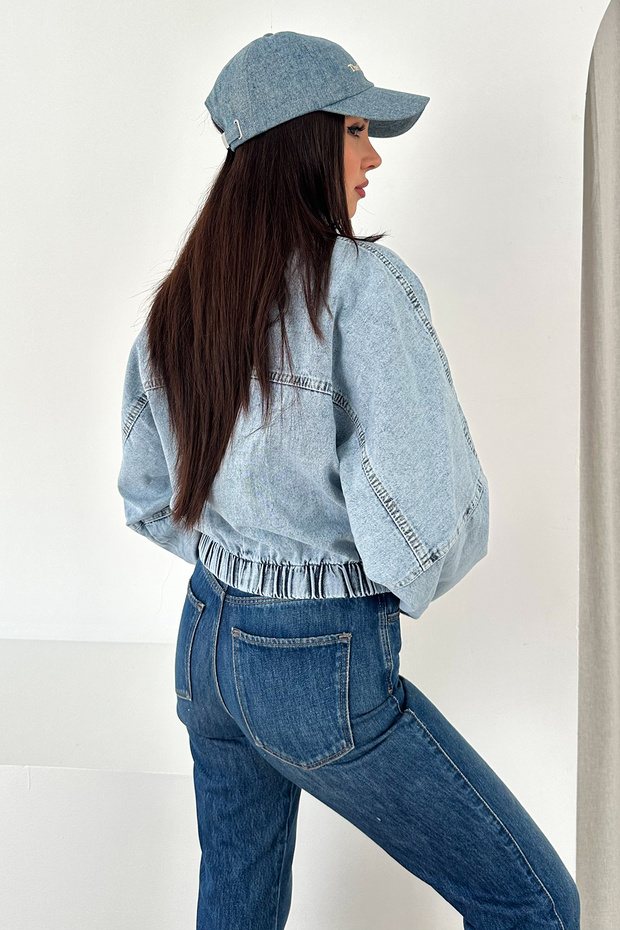 جاكيت دينيم بسحاب - قوي ومتين - 7