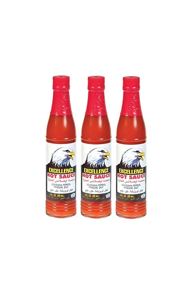 Extra Hot Chili Pepper Squeeze Table Sauce Tri-Pack (3 x 88ml)