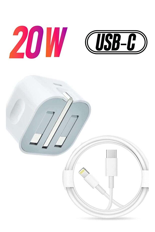 PD20W USB-C Power Adapter With Cable for iPhone 13 iPhone 13 Pro max /13mini (iPhone 20W USB-C Powe