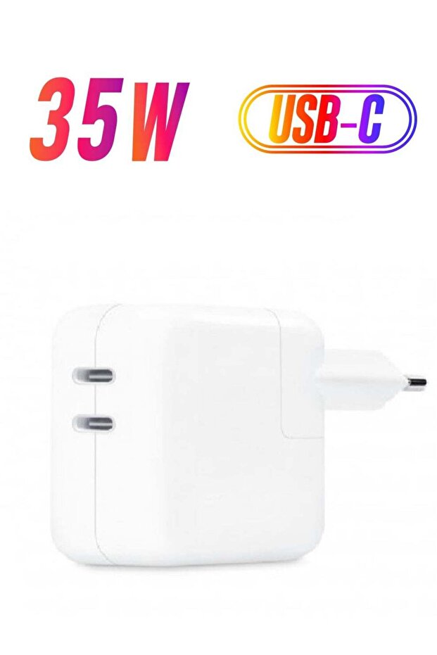 35W Dual Ports Fast Charging USB-C+C Power Adapter USB-C To Lightning Cable For Apple iPhone 14 13