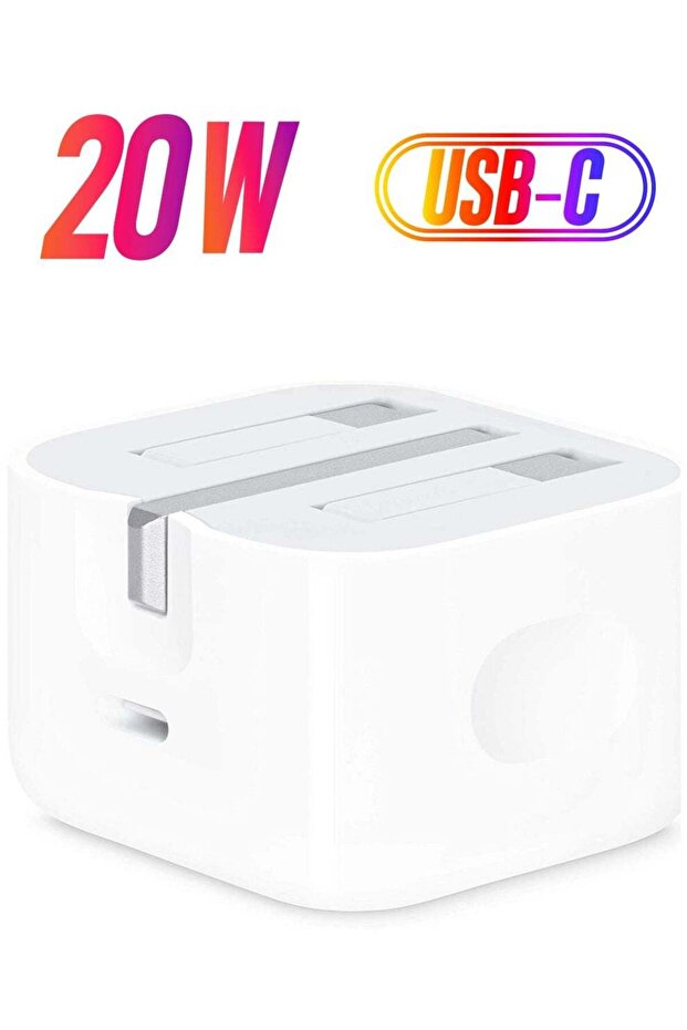 IPhone Fast Charger [MFi Certified] 20W USB C Power Adapter Fast Charger with 3ft Cable Compatible