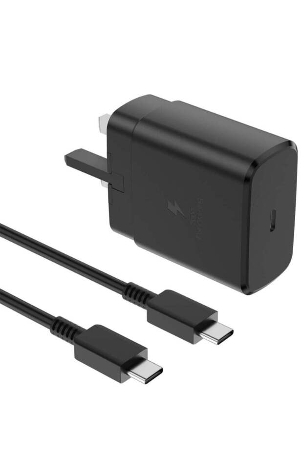 Samsung 45w Fast Charger Type C Samsung Super Fast Charger 45W with 5FT USB-C Cable, Android Charge