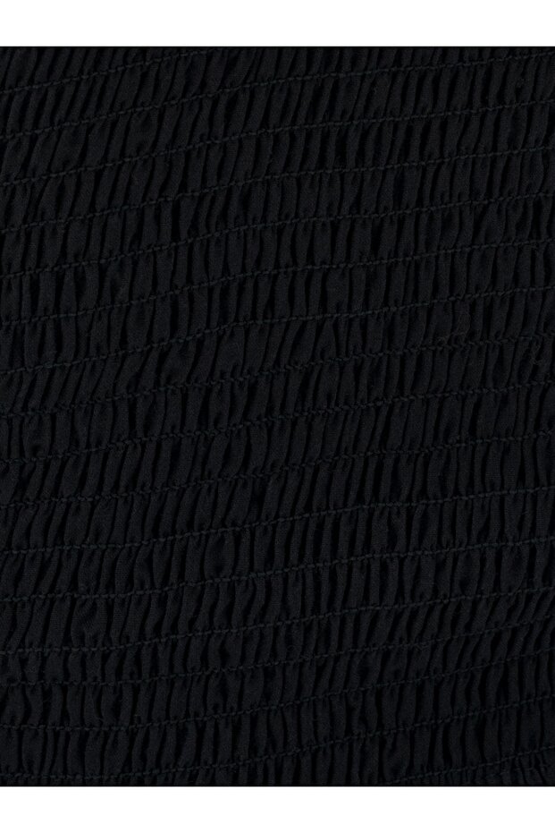 Crop Kadın Bluz K.kol - 5