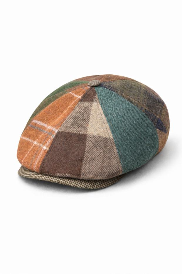 Patchwork Sicilian Patchwork Cap Hat - 2
