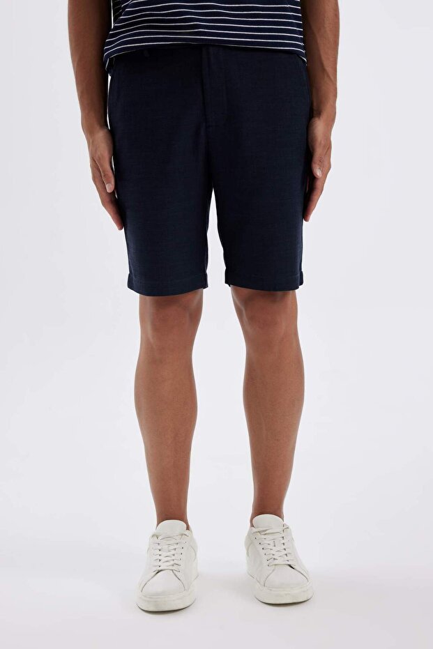 Basic Bermuda Şort D4278AX24SM - 4