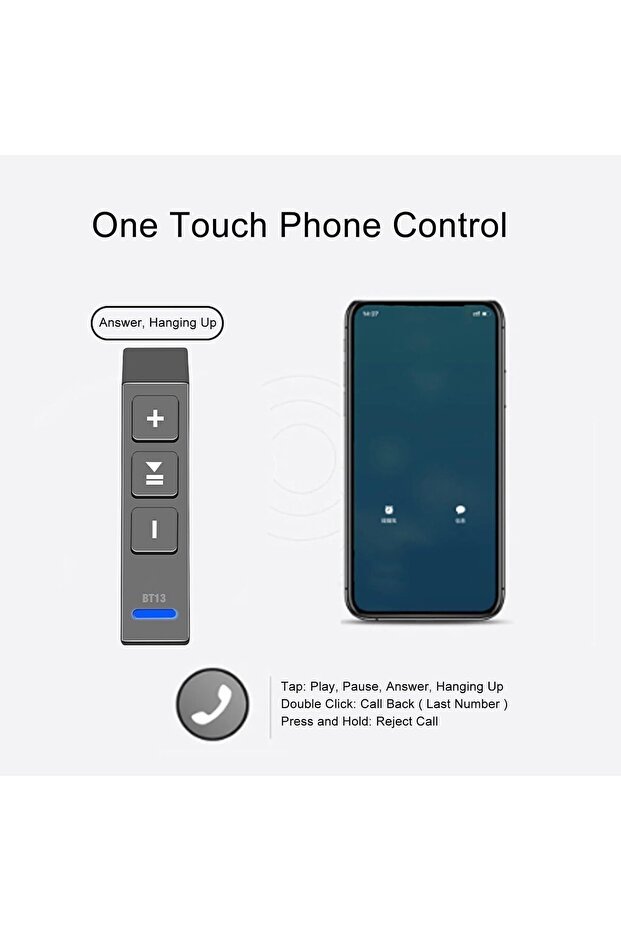 وحدة تحكم لاسلكية لعجلة القيادة، زر متعدد الوظائف، نظام تحكم صوتي للسيارة يناسب جميع السيارات، Co - 5