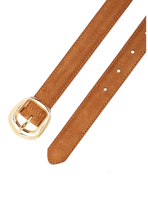 Camel Kadın Deri Kemer - 2