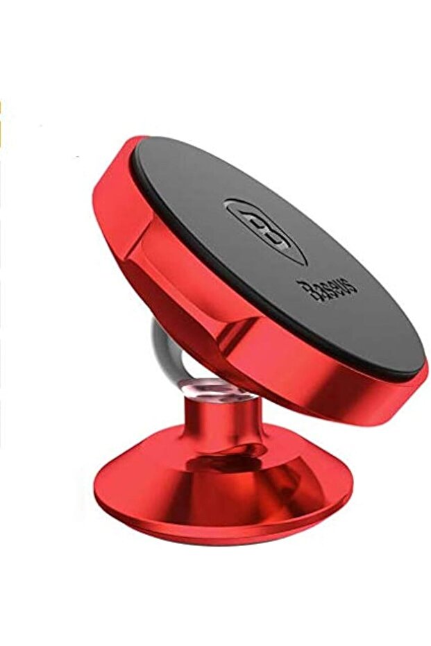 حامل مغناطيسي عمودي من سلسلة Baseus Small Ears - أحمر - 1