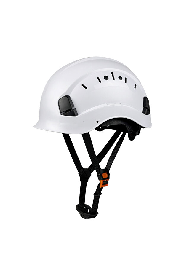 White A CE Construction Safety Helmet ABS Hard Hat Adjustable Ventilation System Hardhat Outdoor Wor