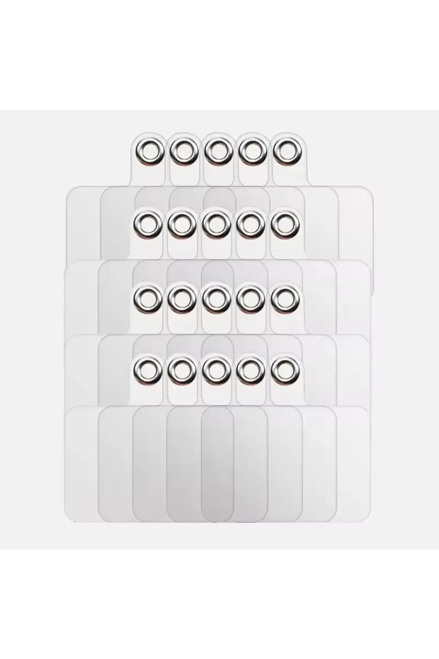 20PCS Transparent Flexible Phone Lanyard Gasket Strap Mobile Phone Universal Tether Tabs Clear Hangi