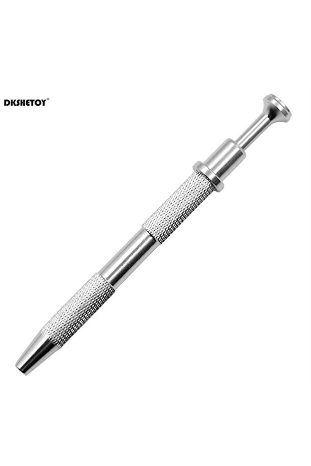 Silver 4 Claw Jewelry Grabber Tool with 4 Prongs IC Chips Aluminum Alloy Grabber Tools for Electroni